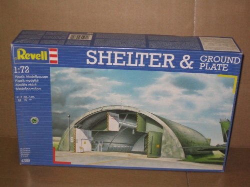 レベル　1/72 シェルター　SHELTER 4389 Amazon.co.jp: Revell 1 / 72 Shelter & GroundプレートLimited