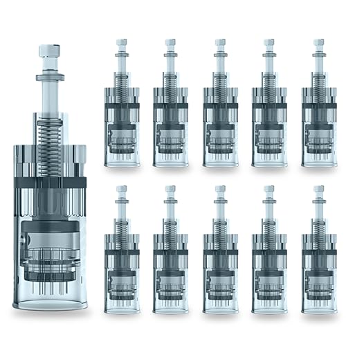 10PCS 16Pin Microneedling Pen Cartridges for Dr pen M8 M7S Microneedle Derma Roller Pen kit- 0.25 mm