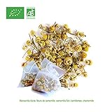 ✅ Té de manzanilla: tomar de 2-3 g flores de manzanilla o 1 o 2 bolsitas piramides, (1 cucharadita es aproximadamente equivalente a un gramo) y se vierte con agua hirviendo en él. dar de 10 a 15 minutos a través de un colador de té.