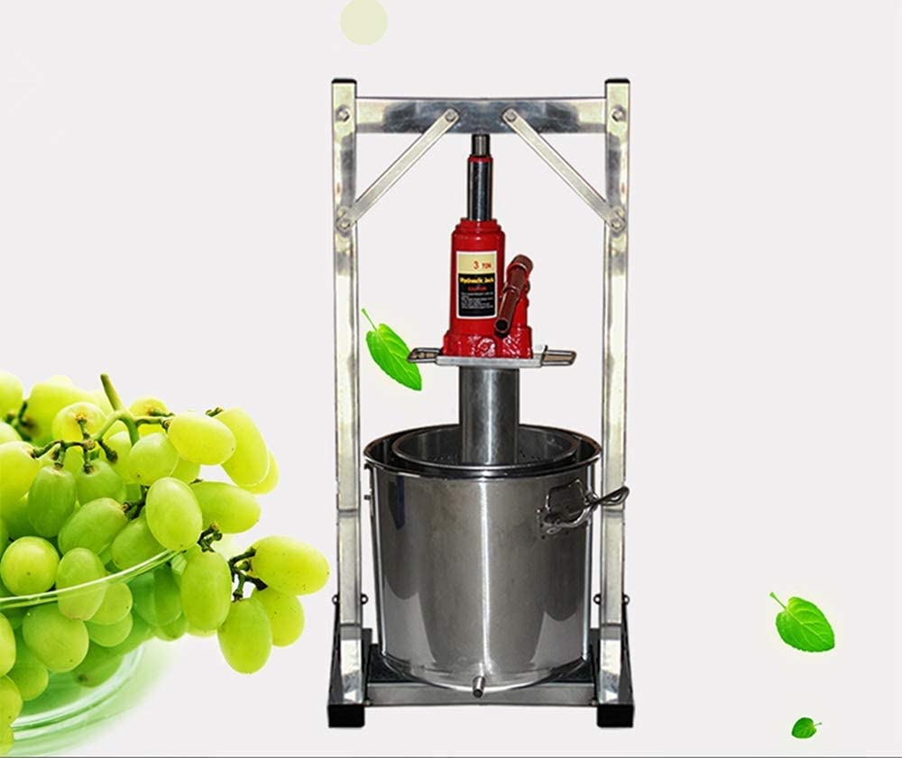 Amazon｜搾汁機 12L ワイン圧搾機 ステンレス鋼 果汁 絞り器 … 蜂蜜