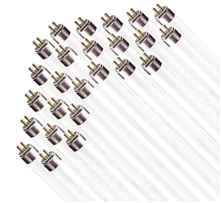 Circle - 25-Pack of Daylight Linear Fluorescent T8...