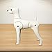 Qianly Hund Körper Modell Hund Mannequin Stehen Position Hund Modell Pet Pflege Hund Modell, Mehrfarbig, Teddy-Hund