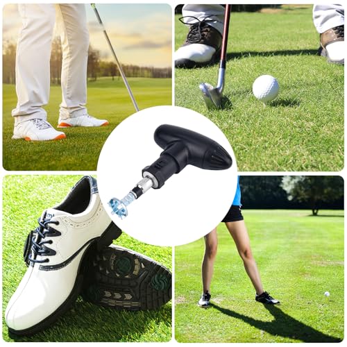 Llave de punta para zapatos de golf y kit extractor de tacos de trinquete universal 8