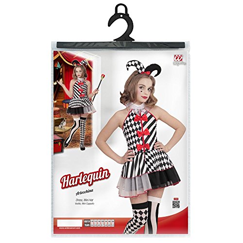 CARTOON Costume di carnevale, Arlecchina