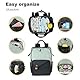 Hap Tim Baby Wickelrucksack Wickeltasche/Rucksack - Multifunktions-Designer Windeltaschen Große Kapazität, isolierte Taschen,wasserdicht,Babytasche Reiserucksack für Unterwegs(EU-7340GB)