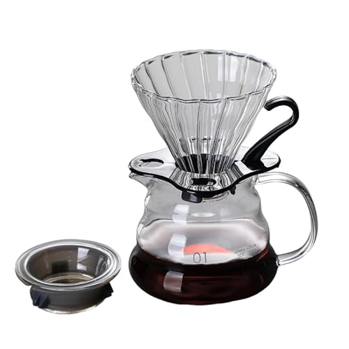 グラスサーバー360ml 600ml 800ml クリア ハリオ コーヒー 耐熱ガラス 電子レンジ可 01 02 03サイズ 食洗機対応 おしゃれ 透明 父の日 プレゼント 誕生日 お祝い グラスサーバー クリア ハリオ コーヒー 耐熱ガラス 電子レンジ可