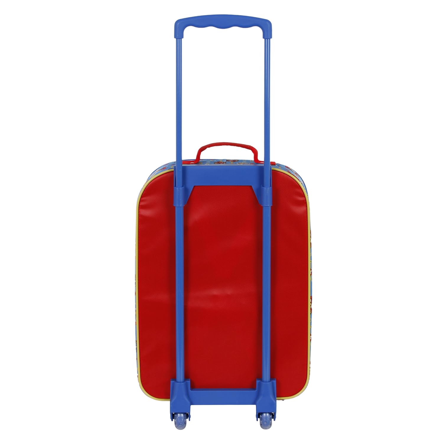 Sonic The Hedgehog - SEGA -Sonic Faster-Valigia Trolley Soft 3D, Blu, 17 x 33 x 52 cm, Capacità 26 L