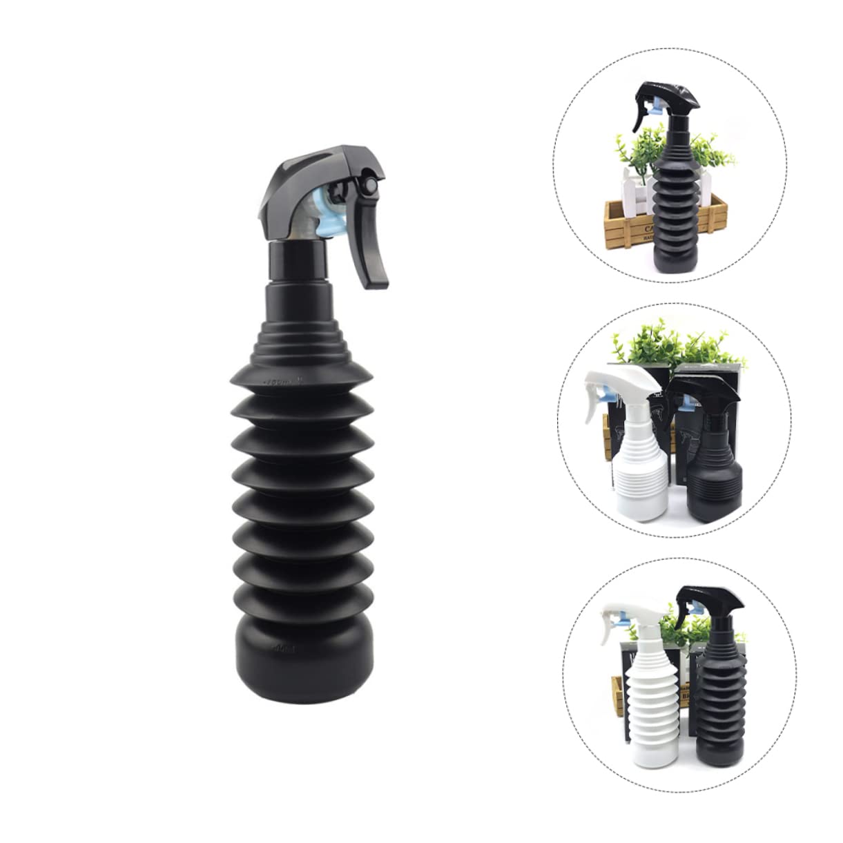 3 Pezzi Spray Bottle per Parrucchieri e Giardinaggio Nebulizzatore Portatile con per e Vuota e Design Compatto e Facile Usare