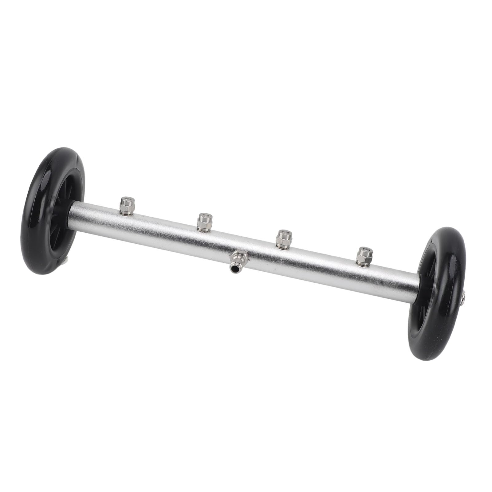 Generic Limpiador de Chasis de Lavadora a Presión, Escoba de Agua Duradera de Acero Inoxidable de 16 Pulgadas para Limpieza de Vehículos (Negro Puro)