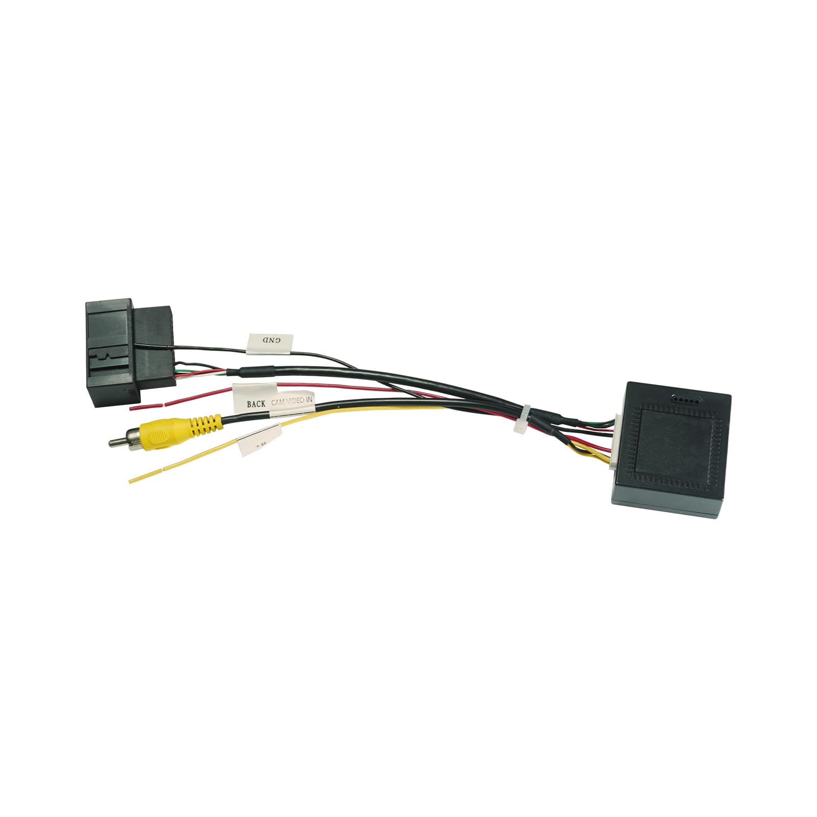 12V RGB-zu-AV-Konverter für VW Tiguan, Magotan, Golf 6 & CC, Rückfahrkamera-Video-Signalkonverter, 5W Leistung, ABS-Gehäuse