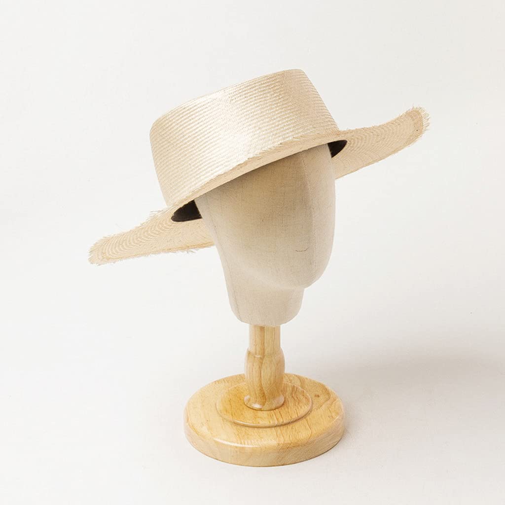 Cappello di paglia, tesa larga, cappello da sole unisex per ragazze | Cappello pieghevole, design semplice, cappello pieghevole, protegge la pelle delicata, riduce i danni UV, spiaggia