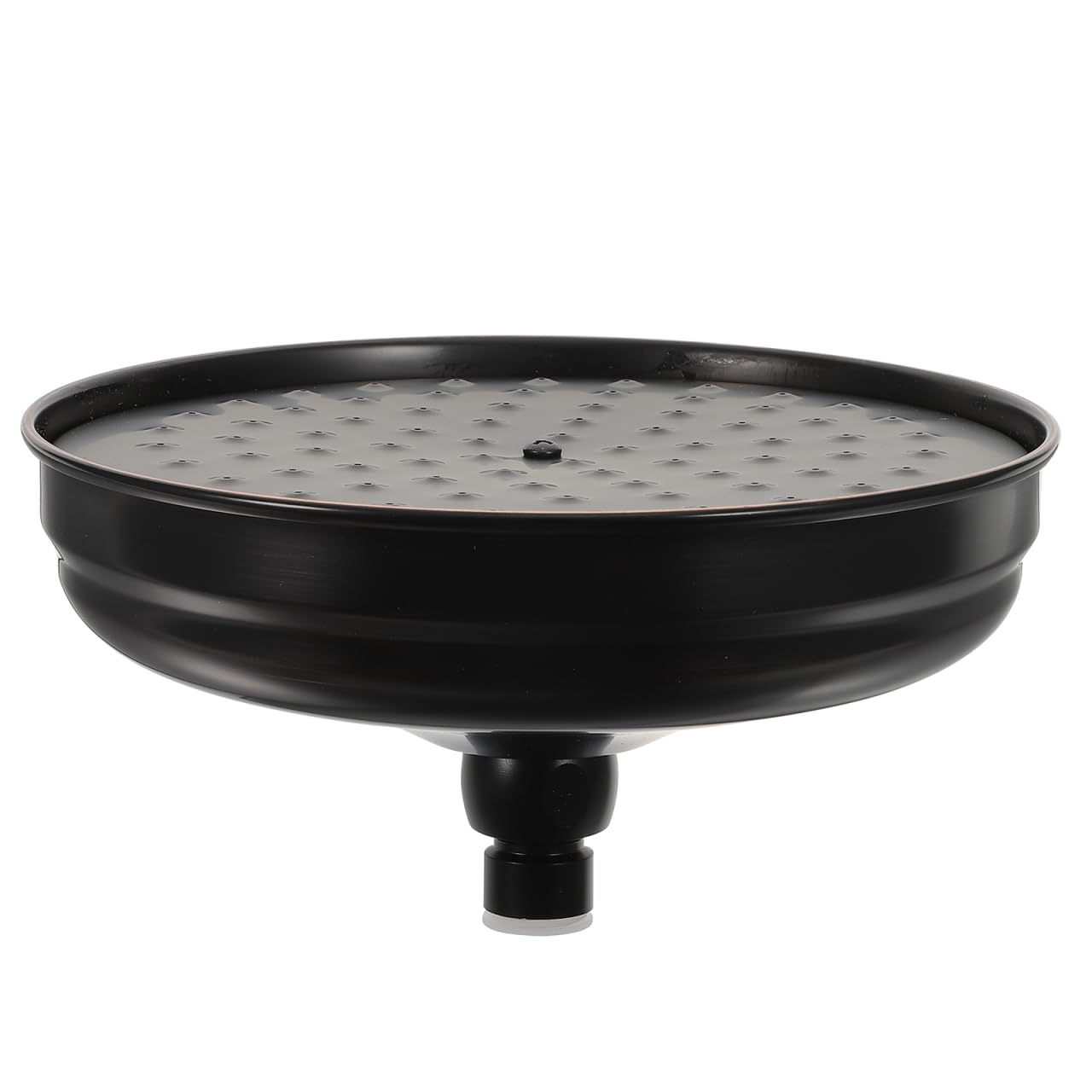 NUOBESTY Cabezal De Ducha De Lluvia Retro Rociador Cobre Negro Alcachofa De La Ducha Fija Cabezal De BañO Para BañO Efecto Cascada 7.87X7.87X4.33In