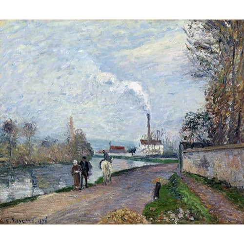 Impression sur toile de qualité de Pissarro pour embellir la décoration de la maison ou du bureau