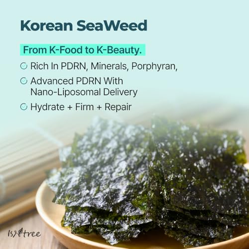 IsNtree Gim PDRN Deep Sleep Mask 80ml, 2.7 fl oz | Korean SEAWEED Skincare Sleeping Mask gel | Night Cream | Facial Mask | Overnight Gel mask for Hydration & Skin Bounce - Image 5