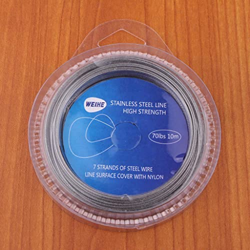 Alambre de acero inoxidable para pesca con revestimiento de nylon miniatura 4