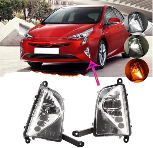Phares pour Toyota Prius 2016-2018 haute luminosité avec antibrouillards et feux diurnes - 6