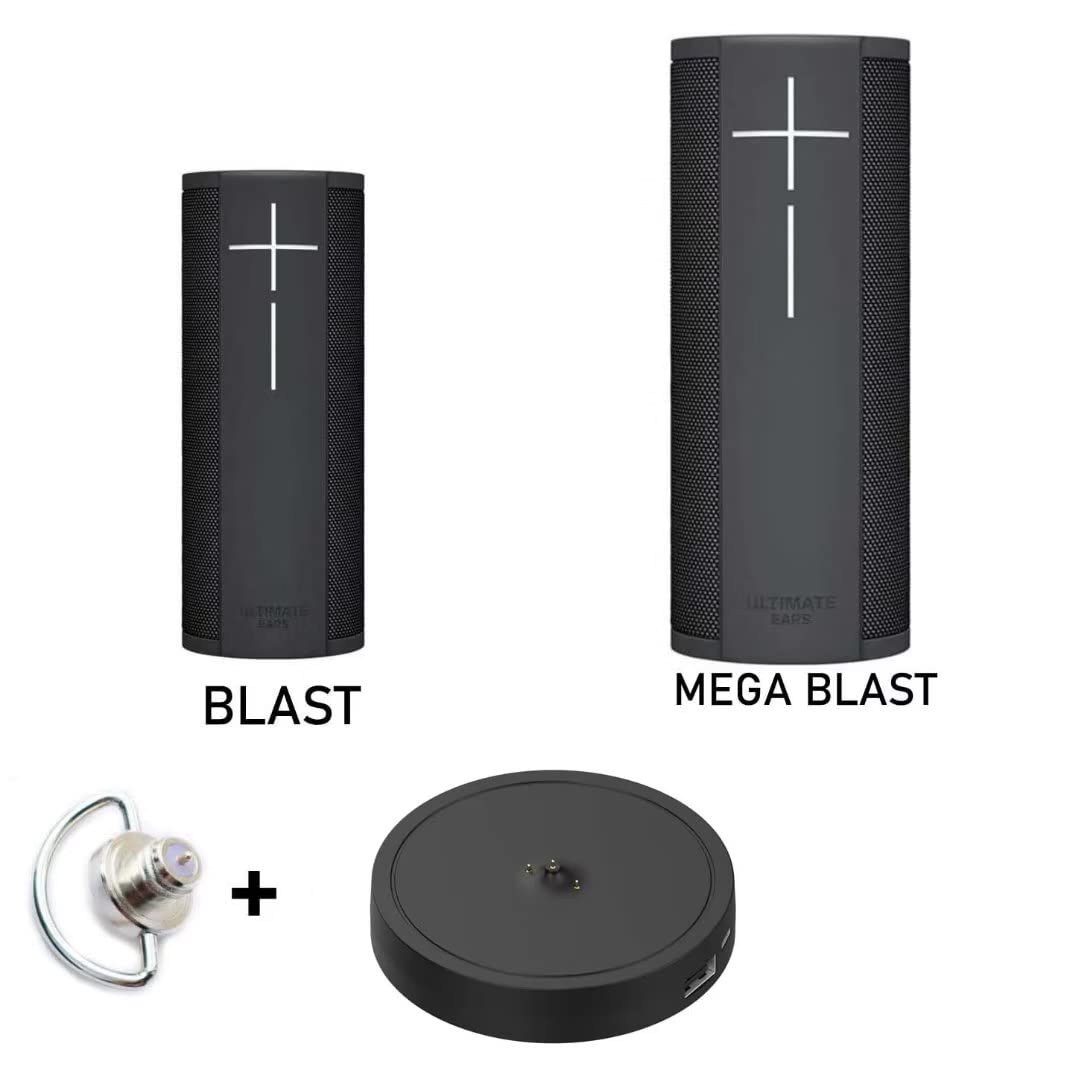 Base di ricarica per Caricabatterie di ricambio compatibile con Ultimate Ears UE BOOM 3,Megaboom 3,BLAST,MEGABLAST Altoparlante Portatile