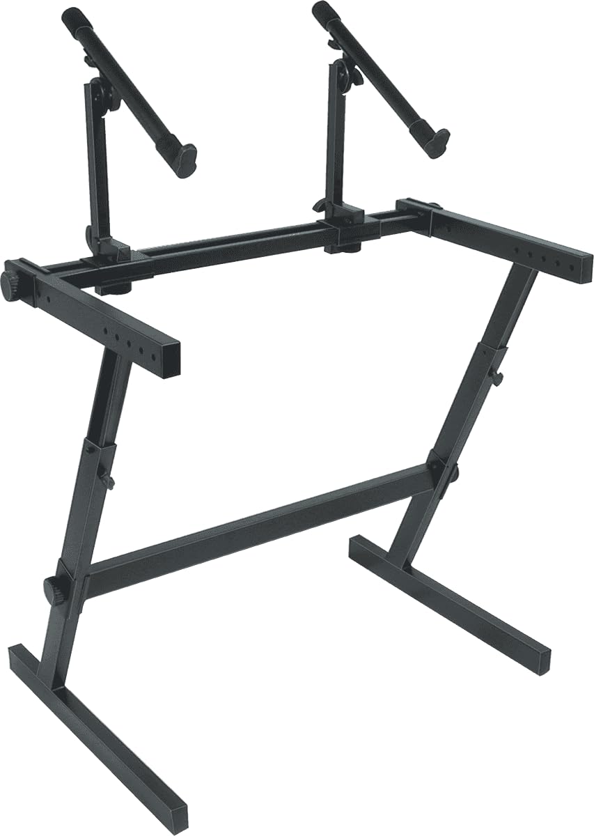 QUIK LOK Z / 726 Doble Nivel Altura Z-Style ajustable del teclado del soporte