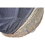 Polyrattan Daybed Ronda Natur-braun