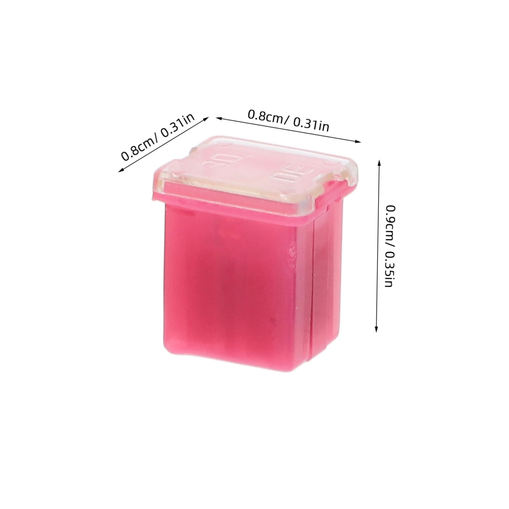 SOLUSTRE 80pièces Kit De Fusibles Automobiles Avec Boîte Plastique Assortiment De Sécurité Pour Voitures Et