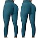 UYSA Leggings da donna, 2 paia di leggings da donna, con effetto bolla e testurizzato, a vita alta, elasticizzati, morbidi, per yoga, forma perfetta, Multicolore, M
