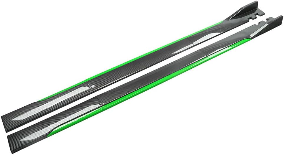 Side Skirts Cars for Cadillac XTS 2012-2019 2020, Car Side Skirts Side Skirts Body Rocker Panel Body Kit Car Accessories,Yellow