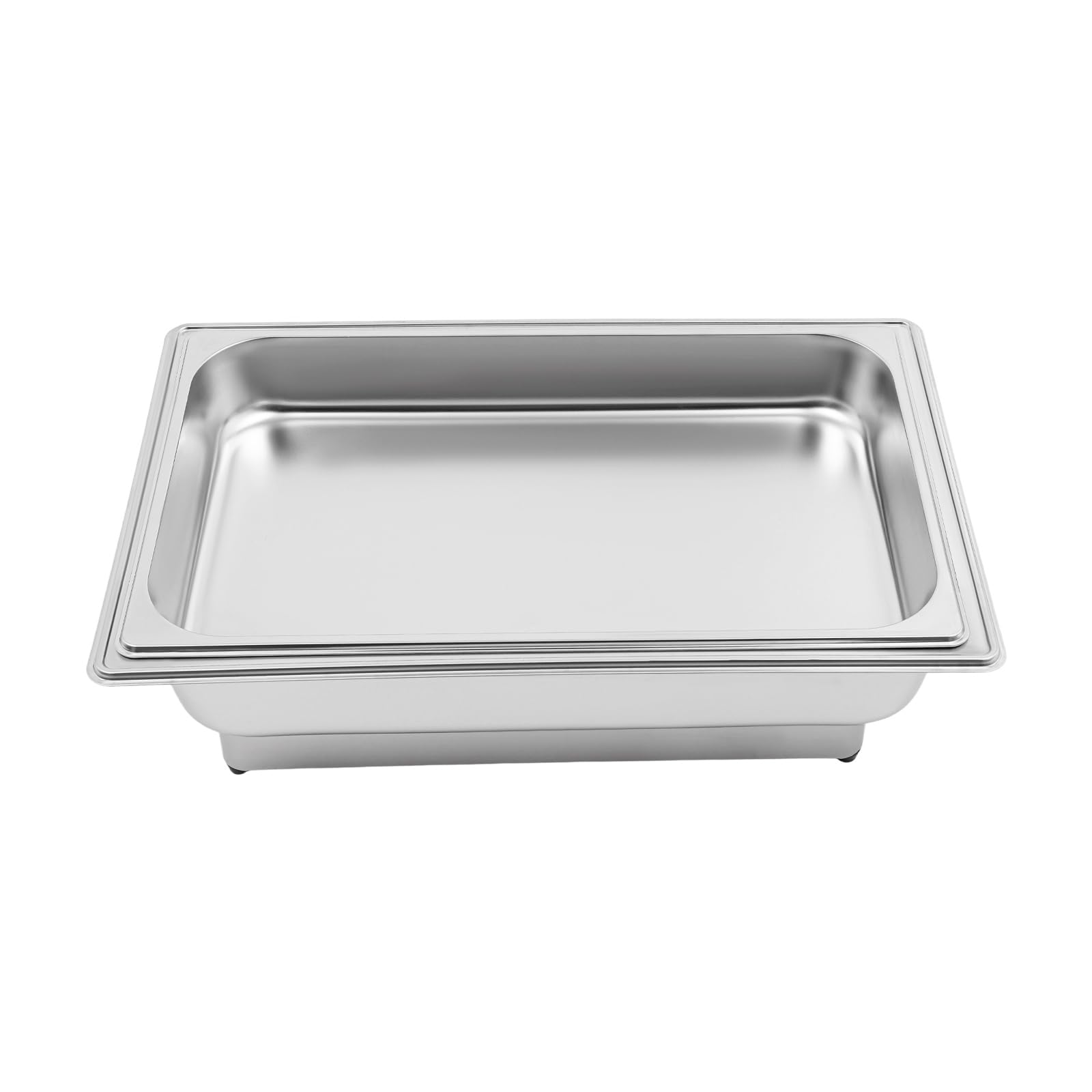 Scaldalibi per buffet in acciaio inox Chafing Dish, scalda buffet elettrico, 600 W, grande capacità (9 l)