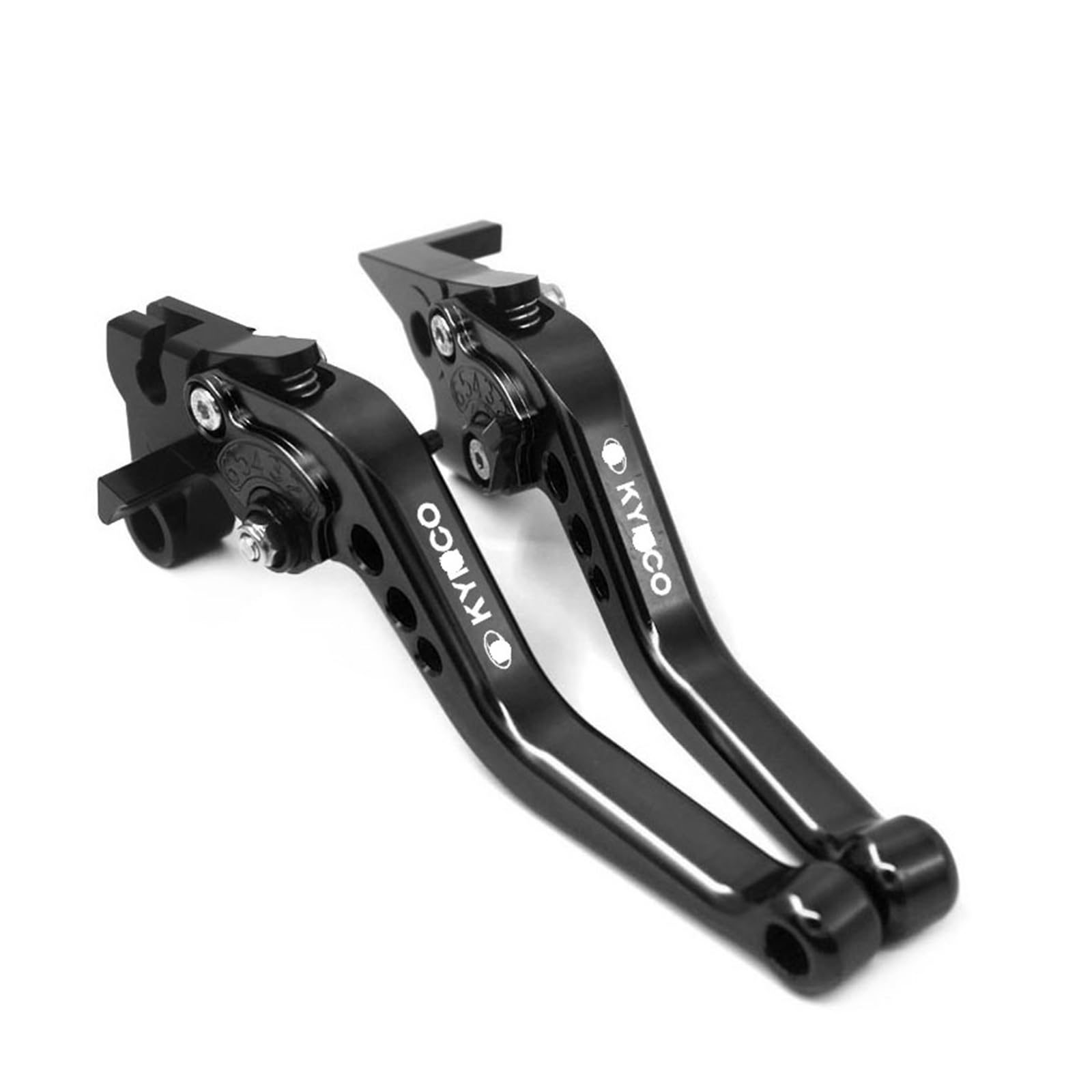 Ktebnwosd A-Black For Kymco Xciting 250 Ck250t 300 Ck300t Abs 400 500Ri S400 K-Xct 300 Motorcycle Brake Clutch Levers Handle Bar Handbrak Brake Clutchs Levers