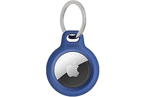 Apple AirTag Secure Holder with Key Ring - Your Essential AirTag Keychain Accessory
