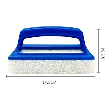 Brosses Éponge Pour Piscine - Lot De 2 - Nettoyage Parois Et Ligne D'Eau - Pour Spa, Aquarium Ou Carrelage