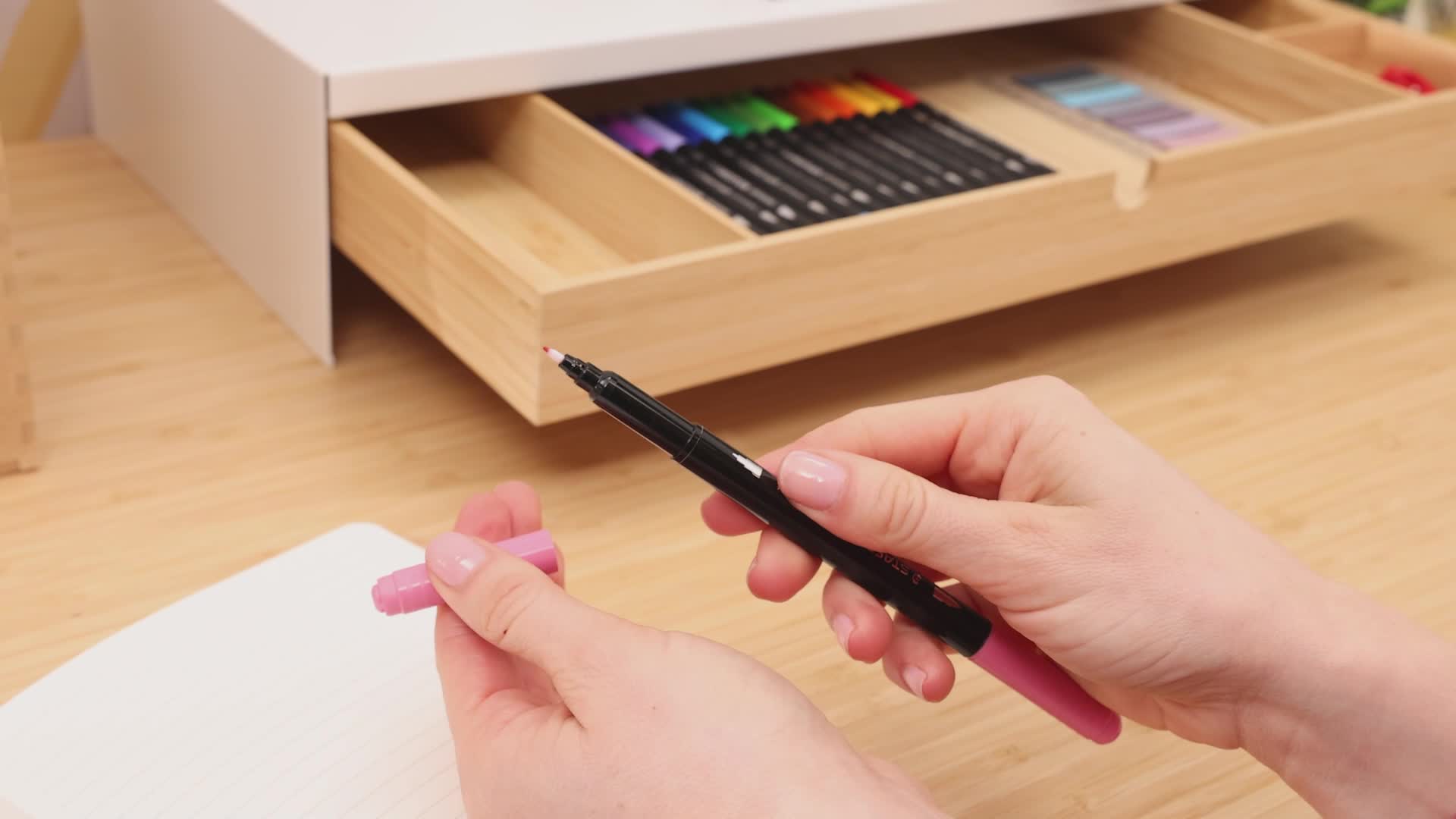 Caneta Permanente Ponta Dupla, Staedtler, 3187 TB18, 18 Cores