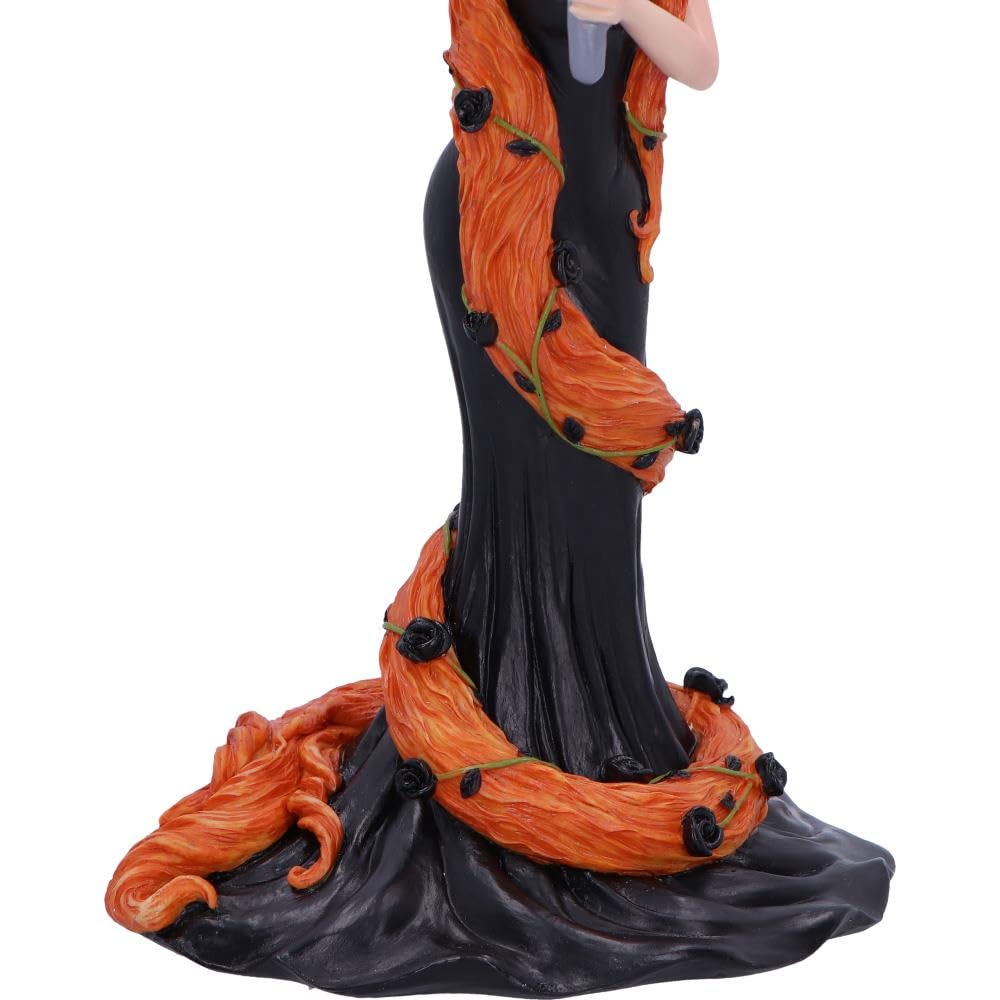 Nemesis Now Cinnamon Sugar and Spice Figurine 23.5cm, Resin, Black/Orange, Cinnamon-Inspired Red Haired Witch Ornament - Image 3