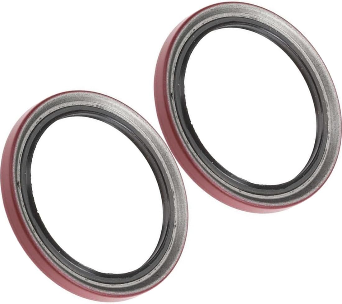 2 Pcs Wheel Seal Front Inner Axle Seals fits Chevrolet C1500,Impala,Tahoe 1988 1989 1990 1991 1992-2000 fits Dodge Ram 1500 1994-1999 Replacement 52007658, 8-03965092-0