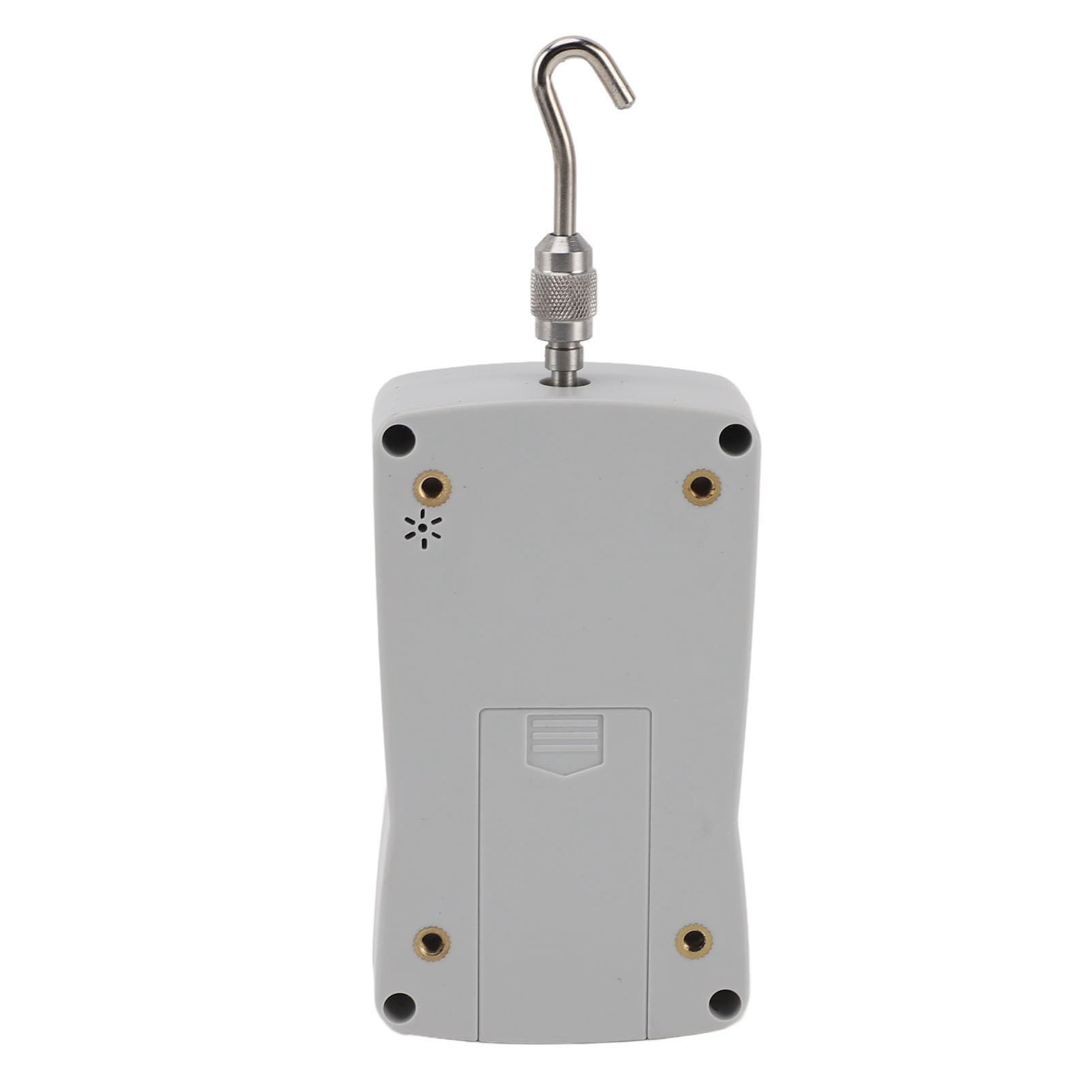 LiebeWH Cyfrowy Miernik Siły 100N Tester Push-pull ze Stopu Aluminium z Wbudowanym Czujnikiem Przenośny Miernik o Wysokiej Dokładności z 6 Głowicami Mocującymi do Kontroli Laboratoryjnej Mechaniki