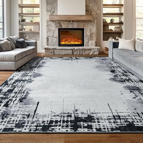 4x6 Abstract Vintage Area Rug