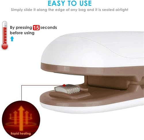 Miniatura 4 de Mini sellador y cortador portátiles del bolso del vacío del calor para las bolsas de plástico