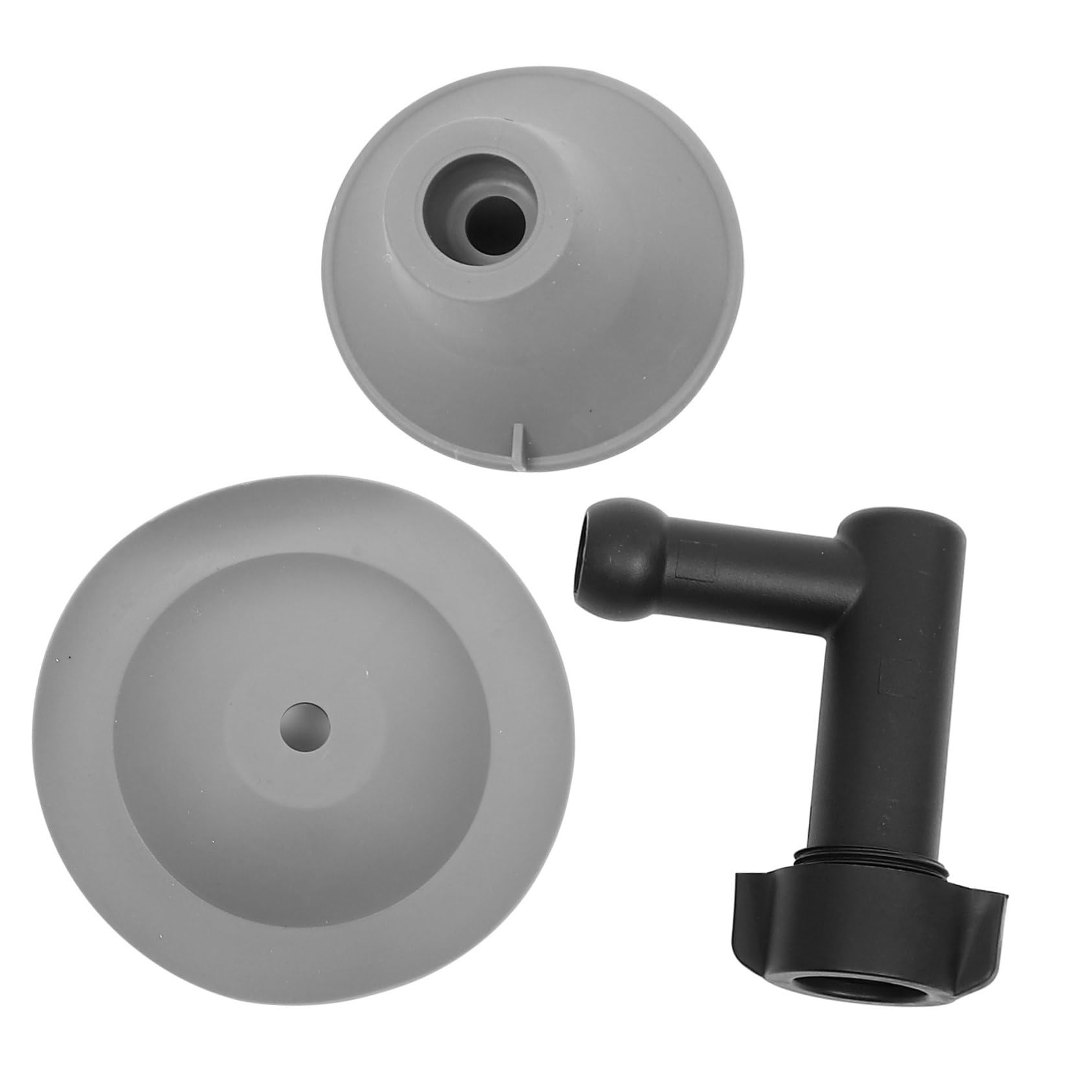 Ventouse de Toilette Flexible Piston Déboucheur Sanitaire Blanc Non Applicable Débouchage Puissant Adaptable pour Wc la Cuisine Salle de Bain Usage Domestique Usage Immédiat