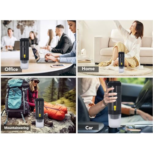 Cafetera portátil eléctrica con calentamiento USB 120ml miniatura 6