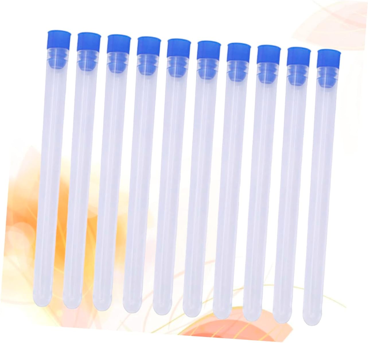 EPIGEIST 10pcs Plastic Needle Organizer Storage Bottles Containers for Beads Jewelry Crafts and Small Parts and Compact