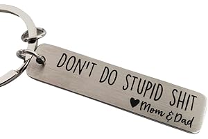 Don't Do Stupid Shit keychain
