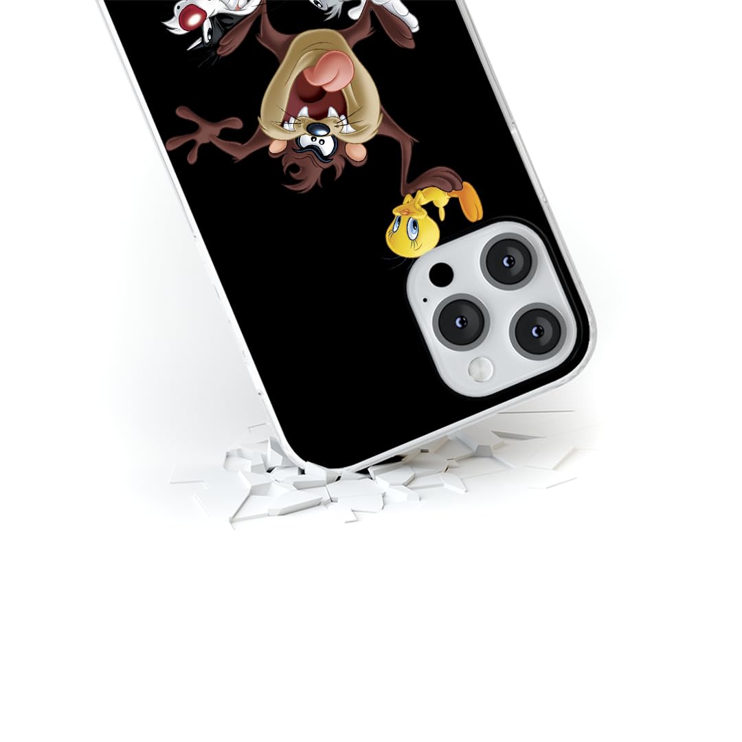 ERT GROUP Custodia Per IPhone 13 Pro Max Con Licenza Ufficiale Looney Tunes - Tweety 008 - Cover In TPU Flessibile - 6