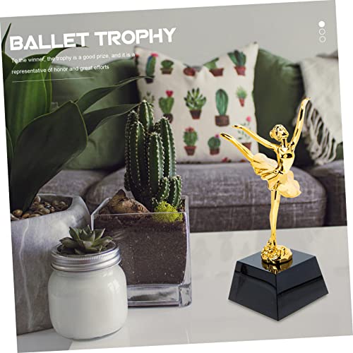 VANZACK 2 Unidades Troféu De Balé Estatueta De Balé Escultura De Meninas De Balé Estátua Dançante Es