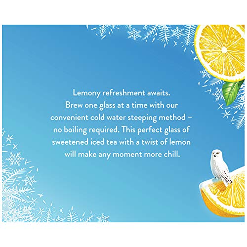 Image of Celestial Seasonings Cold Brew Sweetened Tea with Lemon Iced Tea 18 Tea Bags