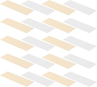 ULTECHNOVO Purity Copper Zinc Electrode Strips, Copper and Zinc Electrode Strips DIY Fruit Battery Scientific Experimental Materials(10 Pairs)