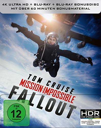 Mission: Impossible 6 – Fallout – 4K Steelbook (UHD + Blu-ray Disc)