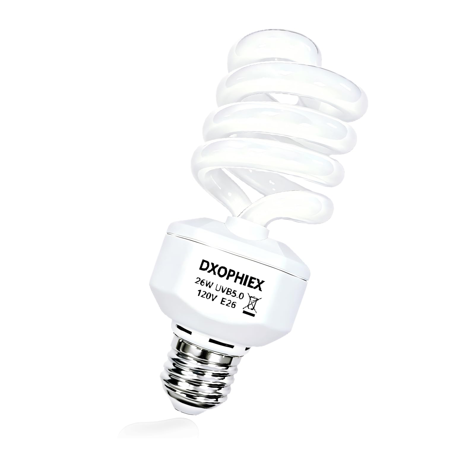 DXOPHIEX 5.0 26W UVA UVB Reptile Light Bulb