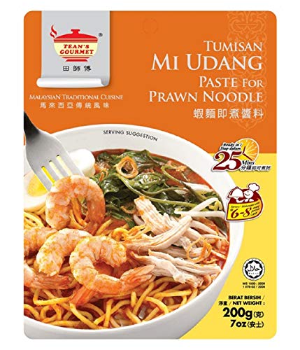 Tean Gourmet gambas pasta de fideos 200G