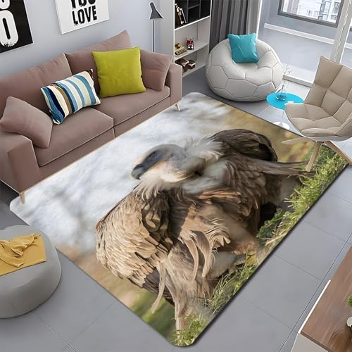 �J�[�y�b�g 1.5�� �G���A���O �n�Q���V ���O �J�[�y�b�g ���r���O���[�� �􂦂郉�O �ҋח� �h�_�j �h�L �R�� �Չ��� �ϖ��� �O�~ �����` 130x190 cm �A�E�g�h�A ���r���O�A�������[���A�_�C�j���O �n�~ ����~�� �t���A�}�b�g - PM3