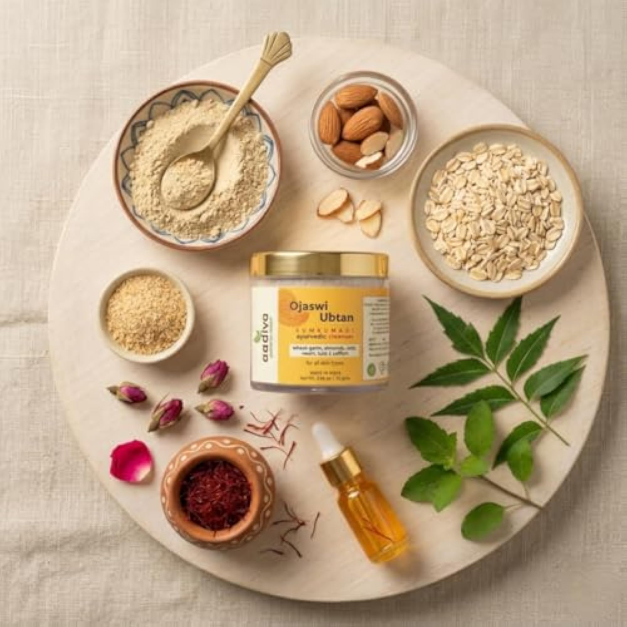 Ayurvedic Ubtan Face Scrub for Normal to Oily Skin
