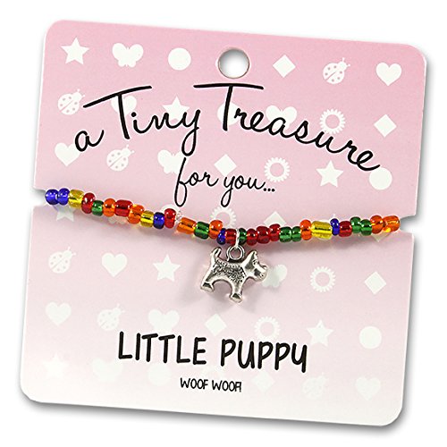 A TINY TREASURE FOR YOU..LITTLE PUPPY! Bracelet, Acrylic